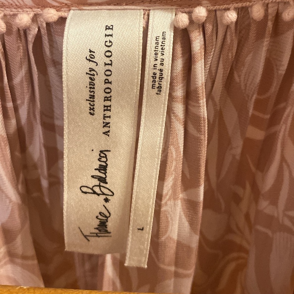 Anthropologie Florence Balducci Women's S Small Femme Collared Long Sleeve Top - Picture 4 of 8